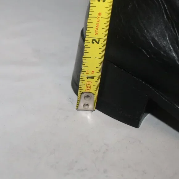 $498 Cole Haan Made in Italy Stretch Leather Tall Knee High Boots Sz 8 - Picture 12 of 13